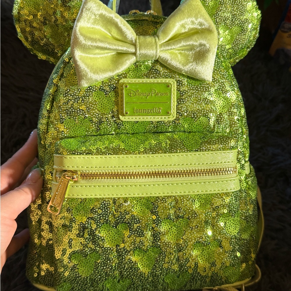 Disney Vibrant Lime Backpack